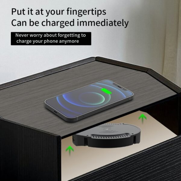T16 10W Long-distance Air-tight Magnetic Wireless Charger for Desktops Within 30mm Thickness - Image 4