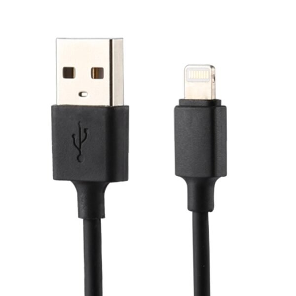 For iPhone 5V 2.1A Intellgent Identification USB Charger with 1m USB to 8 Pin Charging Cable, EU Plug - Image 2