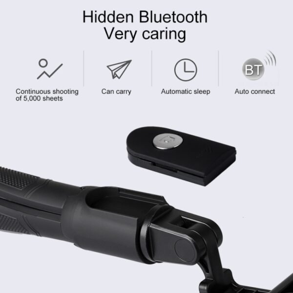 Mai Appearance K06 Multi-function Live Broadcast Mobile Bluetooth Self-timer Pole Tripod - Image 7