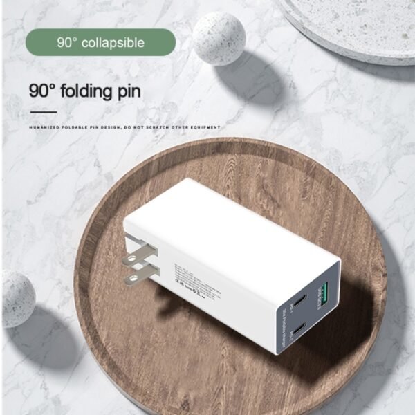WLX-X3 36W 90 Degrees Foldable Pin Portable Multi-function USB Charger, US Plug - Image 14