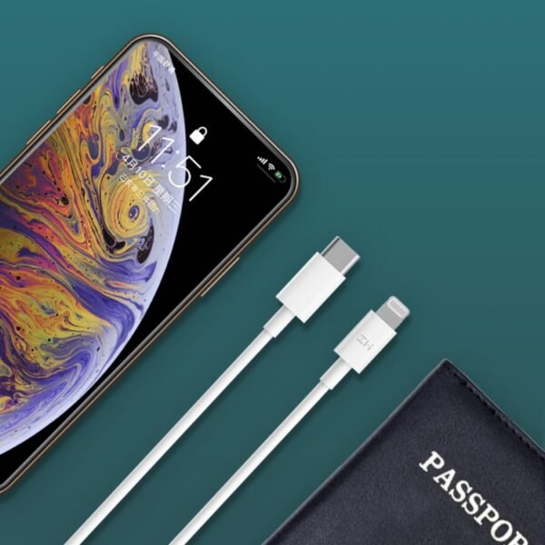 Original Xiaomi Youpin ZMI 20W Quick Charger Power Adapter with Type-C / USB-C to 8 Pin Charging Cable, US Plug - Image 8
