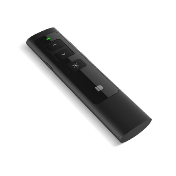 Doosl DSIT013 2.4GHz Rechargeable PowerPoint Presentation Remote Control Multi-functional Laser Pointer for PowerPoint / Keynote / Prezi, Control Distance: 100m(Black) - Image 2