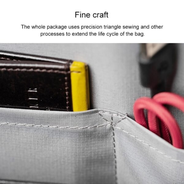 POFOKO E550 13 inch Portable Waterproof Polyester Laptop Handbag, 13 inch - Image 7
