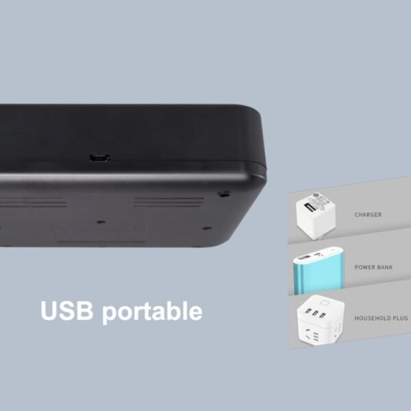 5V 2A USB 8 Slot Battery Charger for AA & AAA & C / D Battery, with LCD Display - Image 7