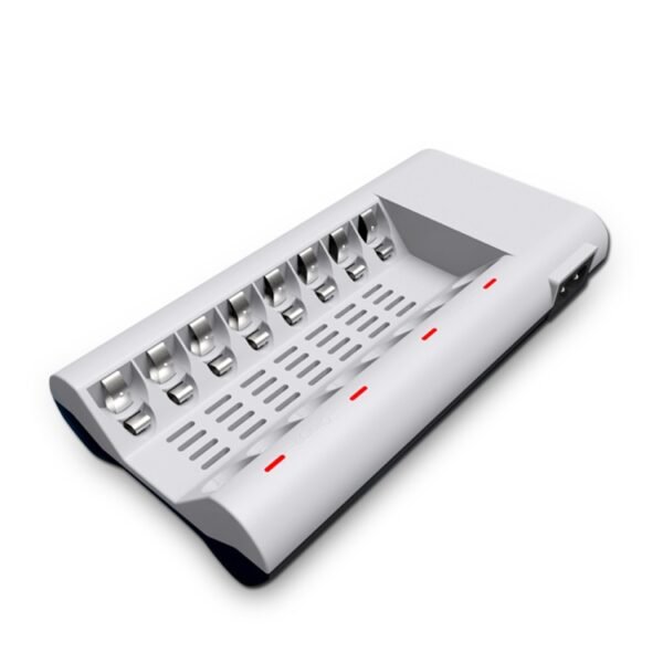 100-240V 8 Slot Battery Charger for AA & AAA Battery, US Plug - Image 3