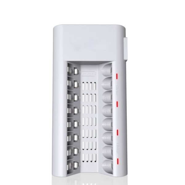 100-240V 8 Slot Battery Charger for AA & AAA Battery, US Plug - Image 4