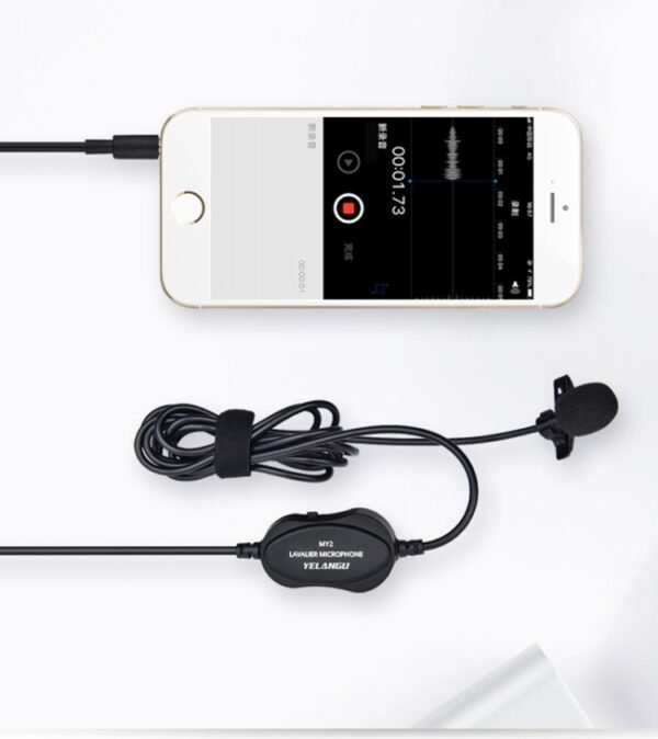 YELANGU YLG9926B MY2 Mini Lavalier Microphone for Mobile Phones / Tablets /  Digital Cameras - Image 10