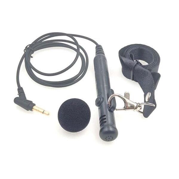 MK-7 3.5mm Elbow Head Handheld Loudspeaker Neck-mounted Microphone with Lanyard, Length: 1m - Image 3