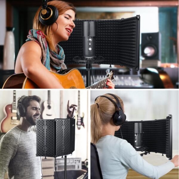 TEYUN S5 Microphone Soundproof Cover Windproof and Sound-absorbing Accessories, S5 - Image 7