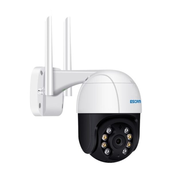 ESCAM QF218 1080P Pan / Tilt AI Humanoid Detection IP66 Waterproof WiFi IP Camera, Support ONVIF / Night Vision / TF Card / Two-way Audio, US Plug, NC1228AU, NC1228EU, NC1228UK, NC1228US - Image 2