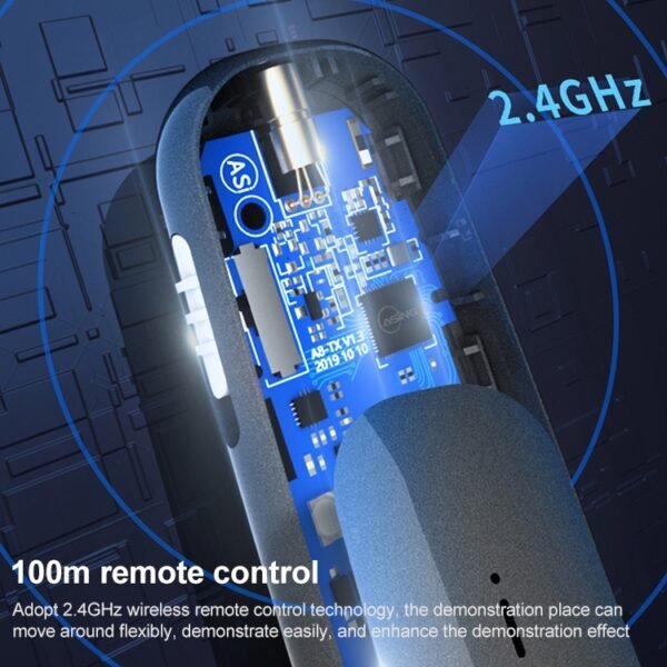 ASiNG A8 128GB Green Laser PPT Page Turning Pen Wireless Presenter - Image 6
