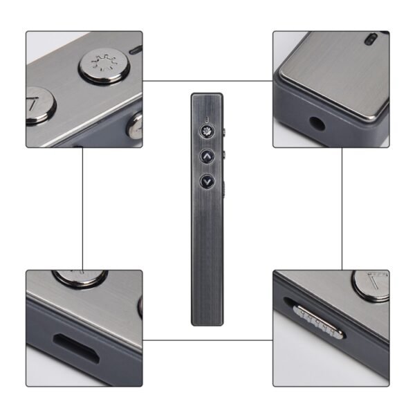 PR-20 Wireless Presenter PowerPoint PPT Clicker Presentation Remote Control Pen Laser Pointer Flip Pen with Air Mouse Function - Image 4