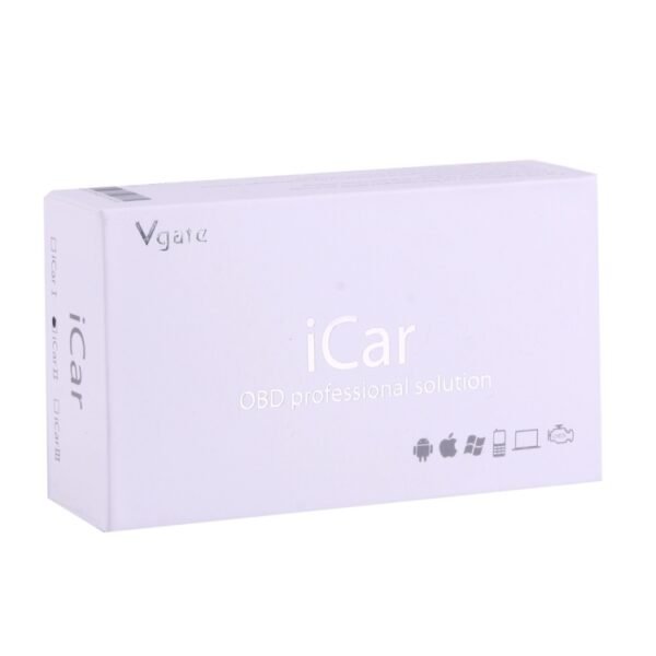 High Quality Super Mini Vgate iCar2 ELM327 OBDII WiFi Car Scanner Tool, Support Android & iOS, WiFi  Black - Image 5