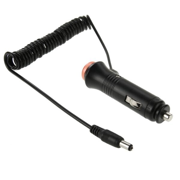 5.5 x 2.1mm 12V 3A Car Truck Bus Power Supply Adapter Charger Cable with Switch - Image 2