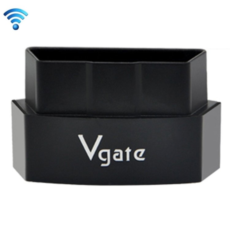 Super Mini Vgate iCar3 OBDII WiFi Car Scanner Tool, Support Android & iOS, WiFi(Black)