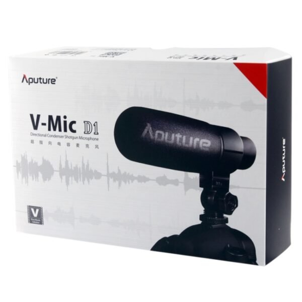 Aputure V-MIC D1 Directional Condenser Shotgun Microphone, Support 360 Degree Pan / 180 Degree Tilt - Image 7