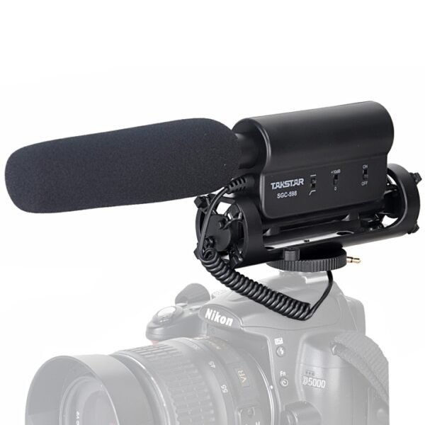 TAKSTAR SGC-598 Professional Photography Interview Dedicated Microphone for DSLR & DV Camcorder - Image 2