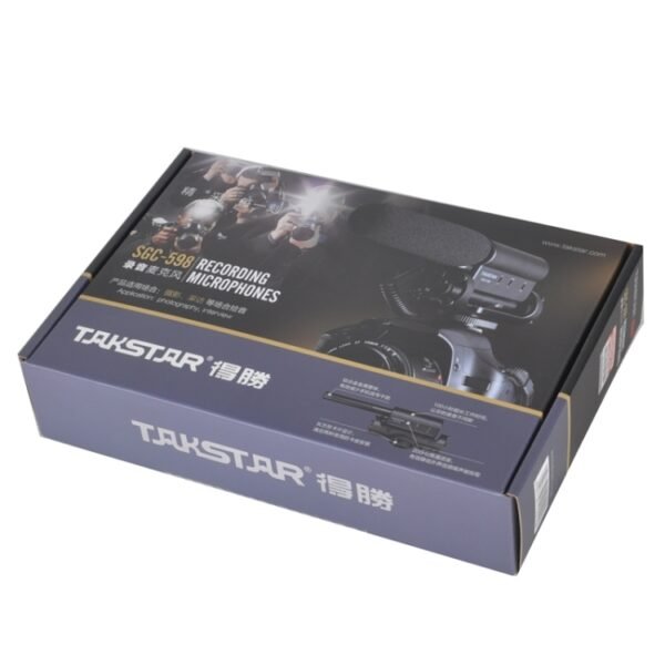 TAKSTAR SGC-598 Professional Photography Interview Dedicated Microphone for DSLR & DV Camcorder - Image 8