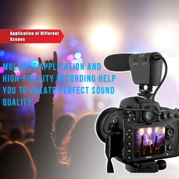 TAKSTAR SGC-598 Professional Photography Interview Dedicated Microphone for DSLR & DV Camcorder - Image 10