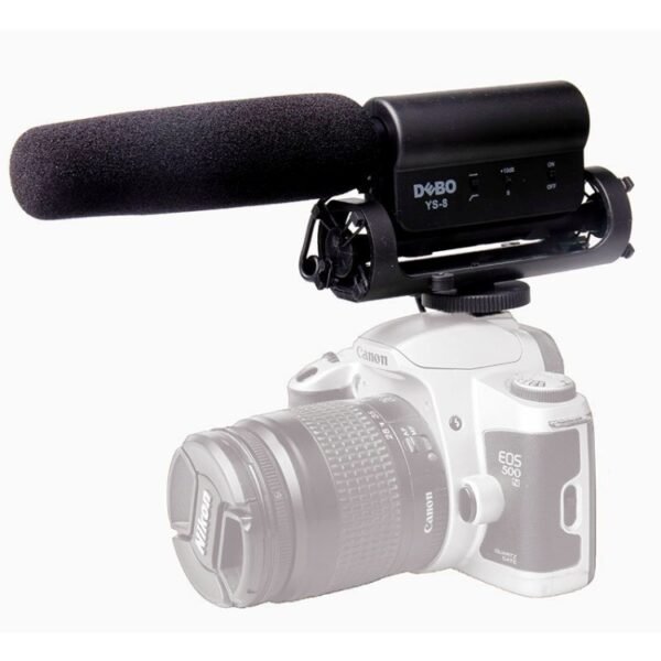 DEBO YS-8 Professional Photography Interview Dedicated Microphone for DSLR & DV Camcorder - Image 2
