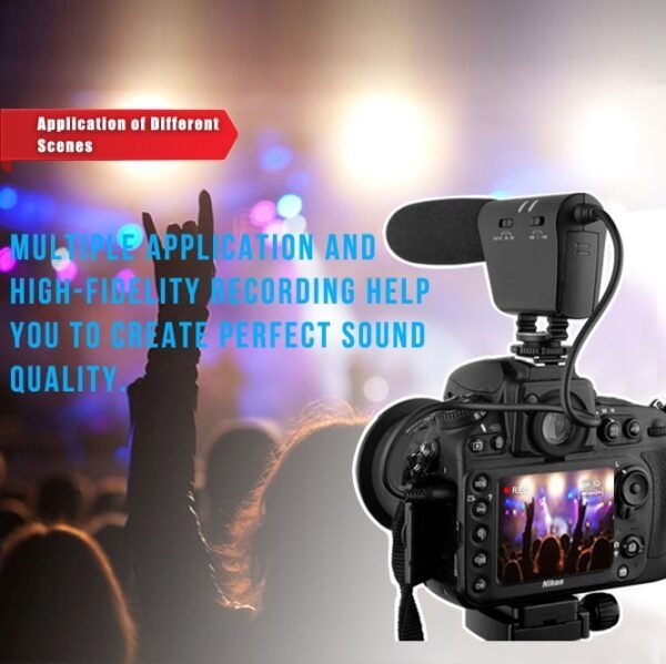 DEBO YS-8 Professional Photography Interview Dedicated Microphone for DSLR & DV Camcorder - Image 8