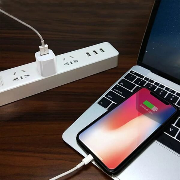 Original US Socket Plug USB Charger(White) - Image 7