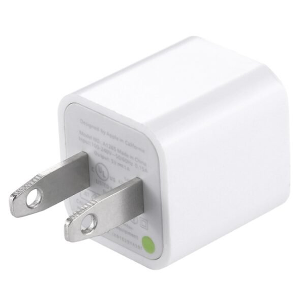 High Quality 5V / 1A US Socket USB Charger Adapter For iPhone, Galaxy, Huawei, Xiaomi, LG, HTC and Other Smart Phones, Rechargeable Devices(White) - Image 2