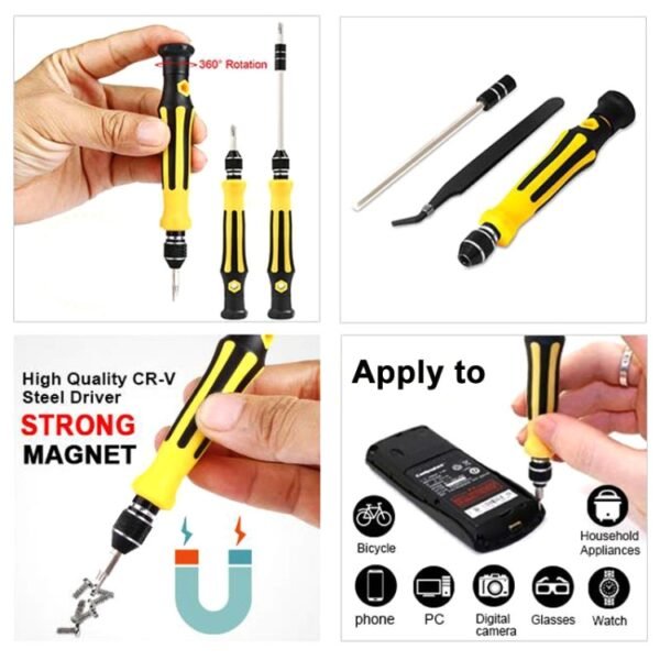 6089, 45 in 1 Screwdriver Repair Tool Set - Image 6
