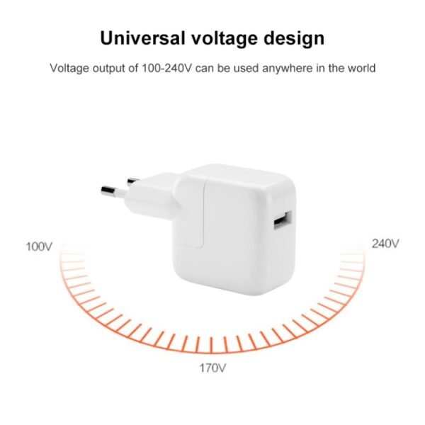 5V 2A High Quality EU Plug USB Charger Adapter(White) - Image 6