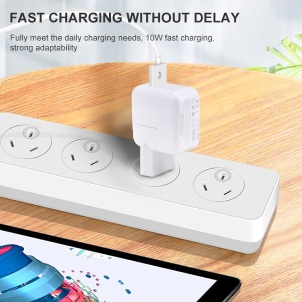 5V 2A High Quality EU Plug USB Charger Adapter(White) - Image 7