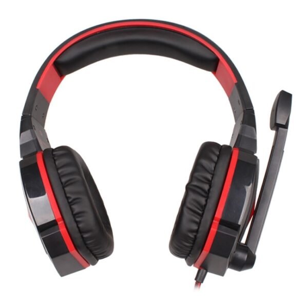 EACH G4000 Stereo Gaming Headset with Mic Volume Control & LED Light for Computer, Cable Length: 2.2m - Image 3