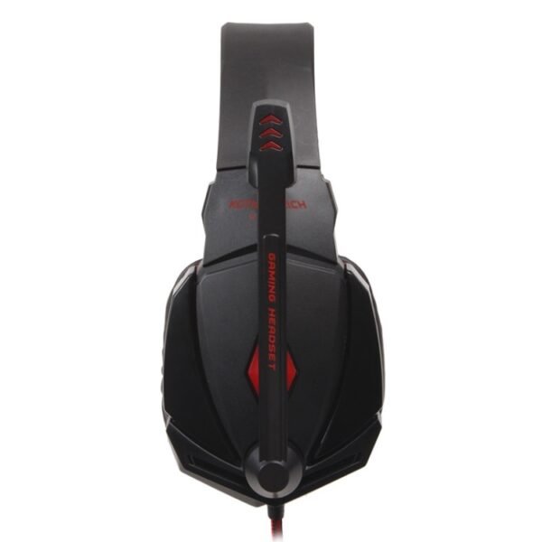 EACH G4000 Stereo Gaming Headset with Mic Volume Control & LED Light for Computer, Cable Length: 2.2m - Image 6