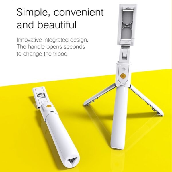K07 Bluetooth 4.0 Mobile Phone Adjustable Bluetooth Selfie Stick Self-timer Pole Tripod - Image 11