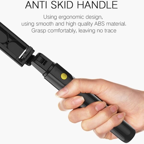 K07 Bluetooth 4.0 Mobile Phone Adjustable Bluetooth Selfie Stick Self-timer Pole Tripod - Image 5