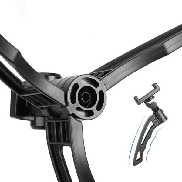APEXEL Portable Handheld Lazy Live Broadcast Desktop Folding Universal Tripod Phone Holder - Image 4