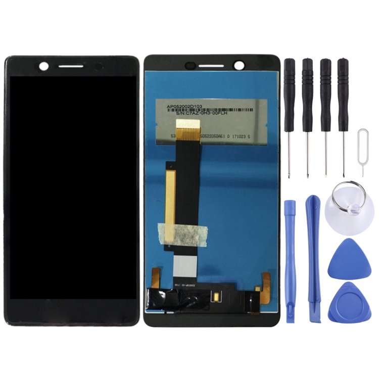 LCD Screen and Digitizer Full Assembly for Nokia 7 , For Nokia 7