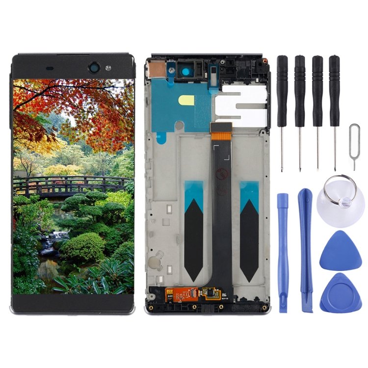 LCD Screen and Digitizer Full Assembly with Frame for Sony Xperia XA Ultra / C6 / F3211 / F3212 / F3215 / F3216 / F3213, For Xperia XA Ultra