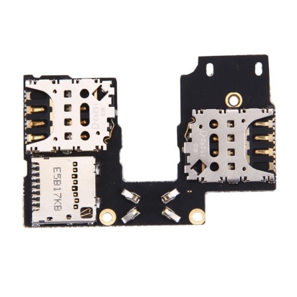 SIM Card Socket + SD Card Socket for Motorola Moto G (3rd Gen.) (Dual SIM Version) - Image 2