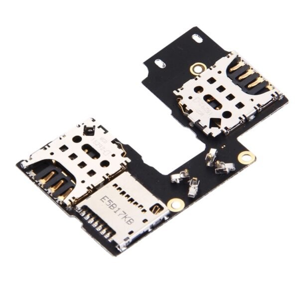 SIM Card Socket + SD Card Socket for Motorola Moto G (3rd Gen.) (Dual SIM Version) - Image 4