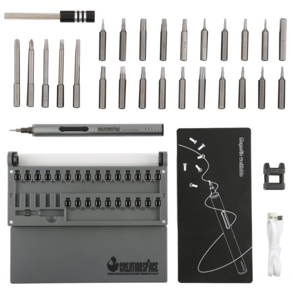 CREATIONSPACE Lithiium Battery Precision Electric Screwdriver