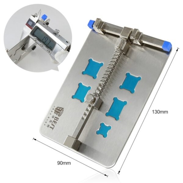 BEST- 001D Stainless Steel Circuit Board Soldering Desoldering PCB Repair Holder Fixtures Mobile Phone Repairing Tool - Image 4