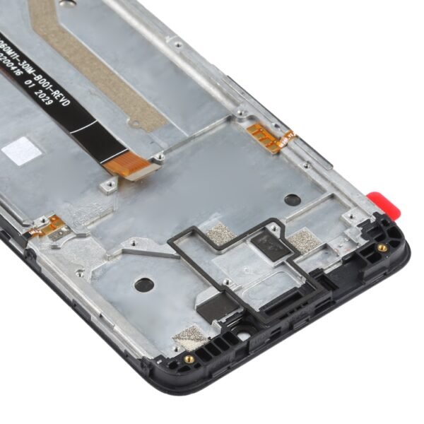 LCD Screen and Digitizer Full Assembly with Frame for Nokia C3, For Nokia C3 - Image 4
