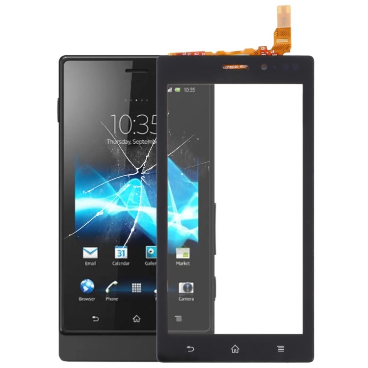 Original Touch Panel For Sony Xperia Sola MT27i, For Sony Xperia Sola MT27i