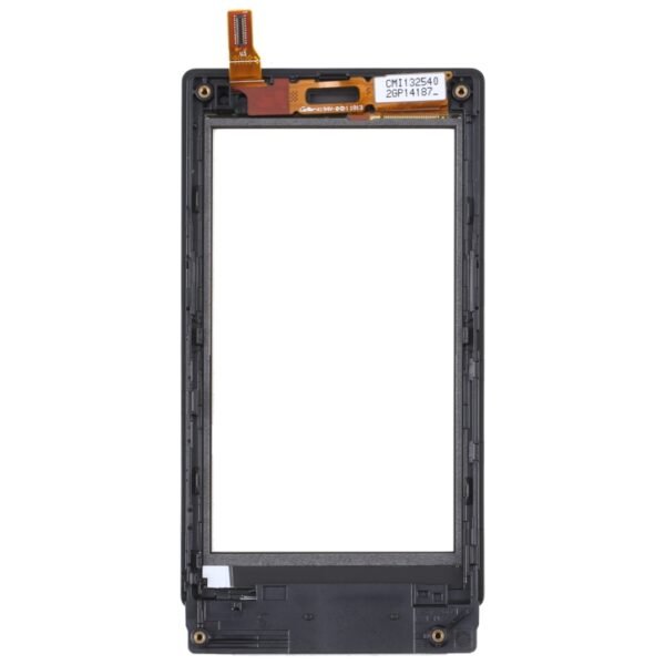 Original Touch Panel with Frame For Sony Xperia Sola MT27i, For Sony Xperia Sola MT27i(with Frame) - Image 3
