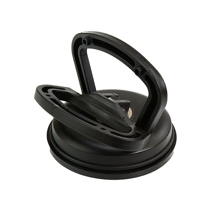 Large Car Dent Repair Puller Suction Cup Bodywork Panel Sucker, Large, Black, Large Orange
