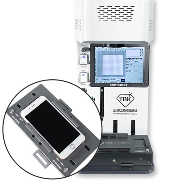 TBK TBK203 Laser Machine Automatic Fixture Mobile Phone Automatic Positioning Mold Screen Repair Tool - Image 5