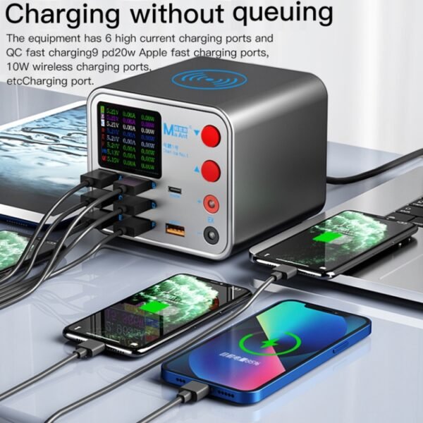 MaAnt Dianba NO.1 Multi-port Wireless USB PD Charger, US Plug, Dianba NO.1, US Plug, Dianba NO.1, EU Plug - Image 8