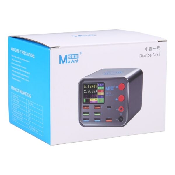 MaAnt Dianba NO.1 Multi-port Wireless USB PD Charger, US Plug, Dianba NO.1, US Plug, Dianba NO.1, EU Plug - Image 9