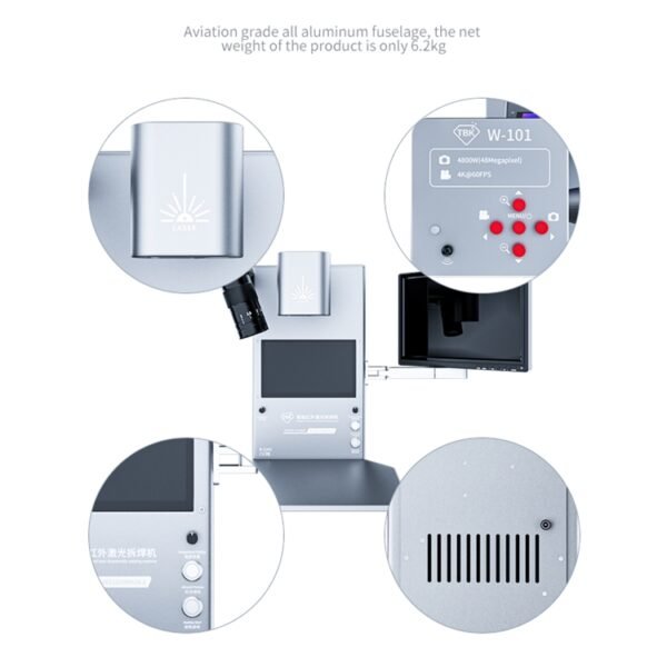 TBK R2201 Intelligent Thermal Infrared Imager Analyzer with Microscope, UK Plug, TBK R2201(EU Plug), TBK R2201(AU Plug), TBK R2201(UK Plug), TBK R2201(US Plug) - Image 3