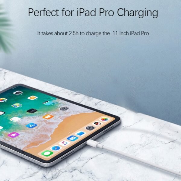 2 in 1 PD 18W Single 8 Pin Interface Travel Charger + 3A PD3.0 USB-C / Type-C to 8 Pin Fast Charge Data Cable Set, Cable Length: 1m, 18W 1m - Image 8